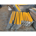 Manufacturer Galvanized Stair Tread with Yellow Abrasive Anti-slip Nosing